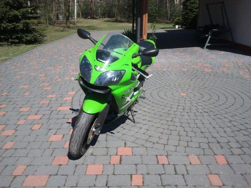 Do sprzedania motocykl Kawasaki ZX6R NINJA zimowa cena