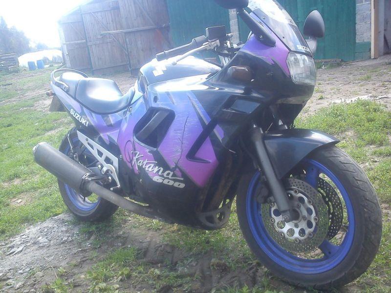 Suzuki GSX F Katana nie yamaha honda