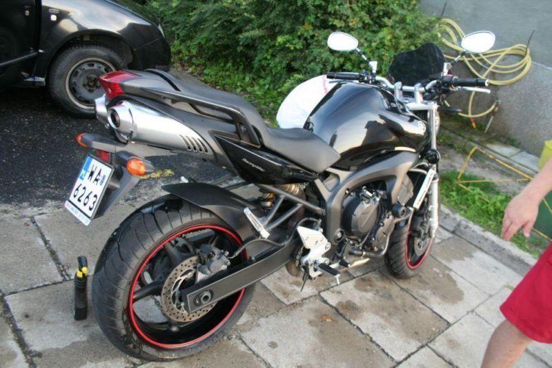 Yamaha fz6n wersja black