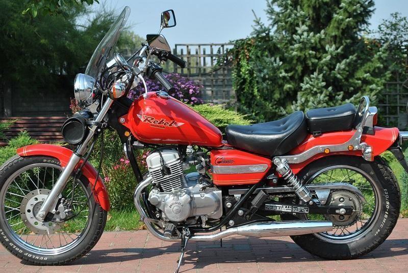 Honda CA125 Rebel niski przebirg