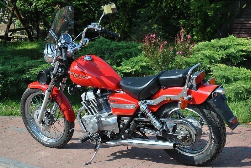 Honda CA125 Rebel niski przebirg