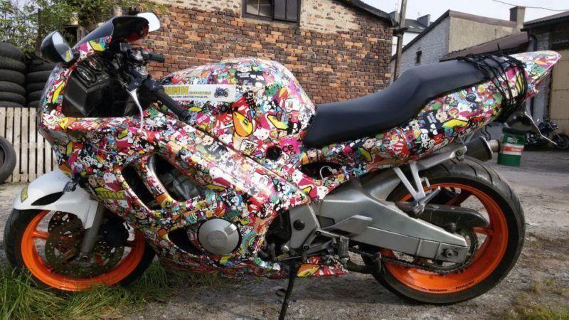 Honda CBR 600 F3 1998 r STICKER BOMB !