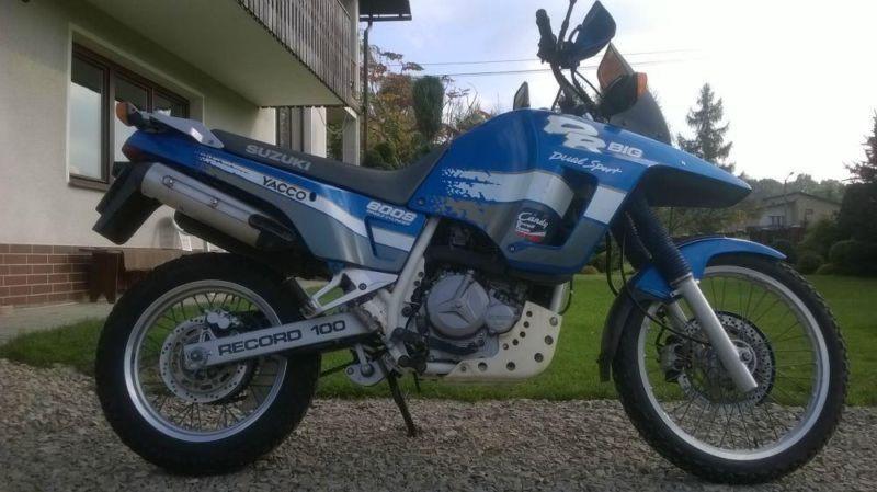 Suzuki dr800 big NIEMCY STAN BDB ZAREJESTROWANY XRV KLR KLE XT