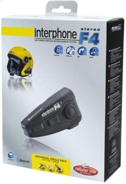 INTERPHONE F4 Cellular Line - Bluetooth Motocyklowy!