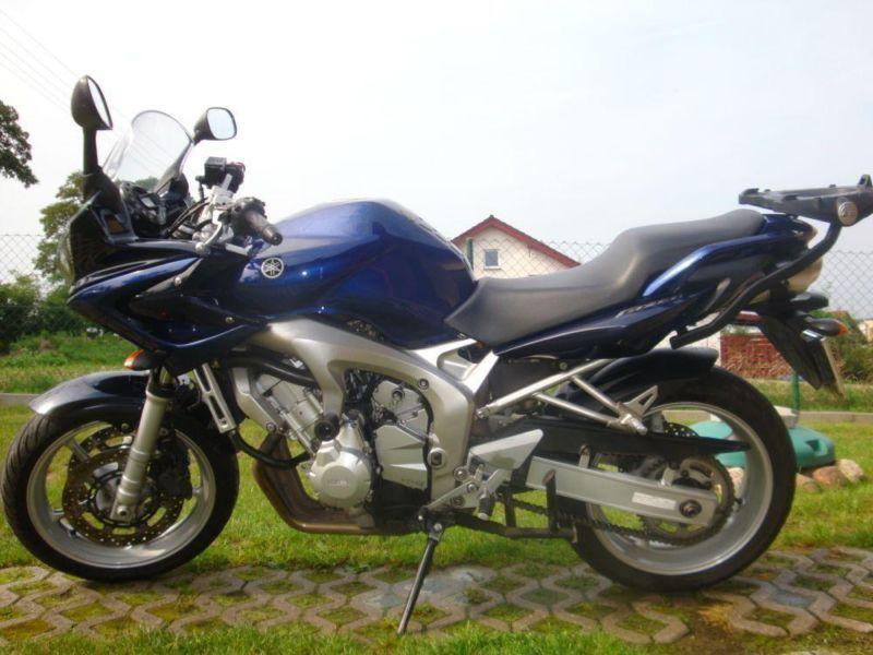 YAMAHA FZ6 FAZER 2004r kufer+alarm