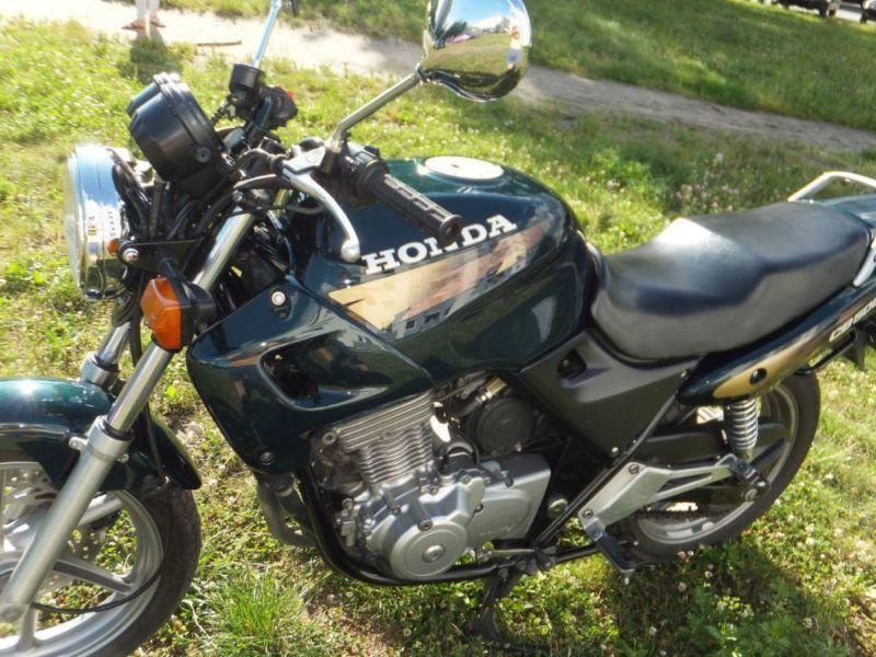 Honda CB 500 udokumentowany przebieg