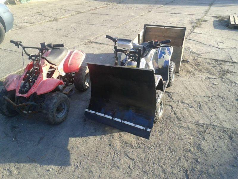 Quad 125 plug i przyczepka