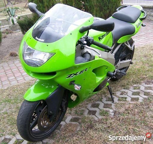 Okazja Śliczne Kawasaki Ninja ZX6R, 120 KM. Stan BDB, XENON, zob