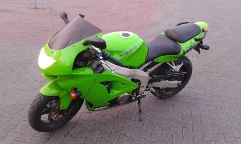 Okazja Śliczne Kawasaki Ninja ZX6R, 120 KM. Stan BDB, XENON, zob