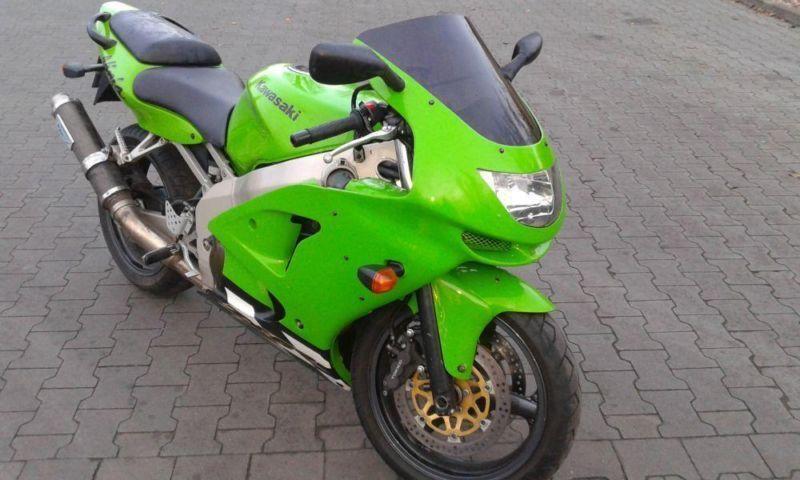 Okazja Śliczne Kawasaki Ninja ZX6R, 120 KM. Stan BDB, XENON, zob