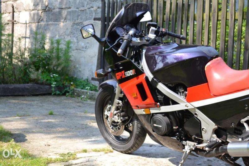 Kawasaki gpz 500r,lub zamiana za samochód