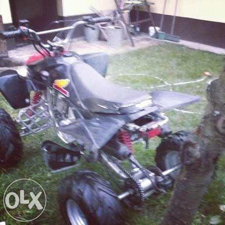 QUAD 110 cc DUŻY + pług do odśnieżania