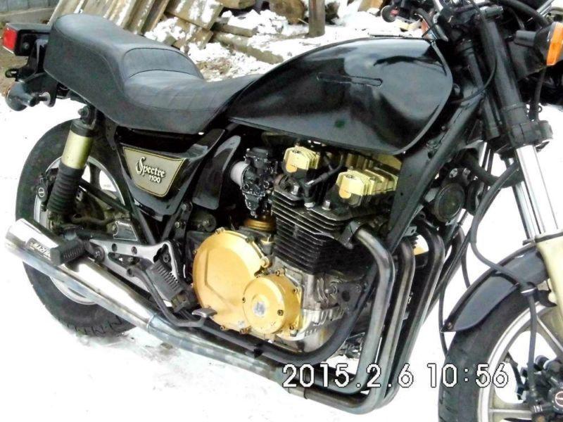 kawasaki 1100 spectre - zamianie