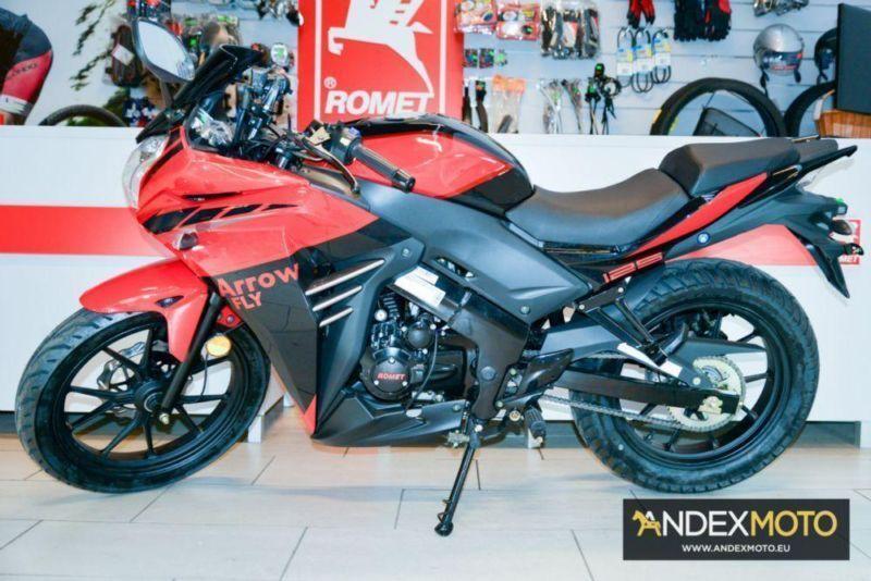 Motocykl Romet Arrow Fly 125 na Kat.B Salon Katowice