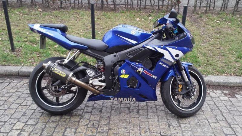 YAMAHA R6 YZF PIĘKNA !!