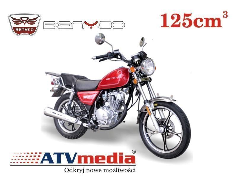 MOTOCYKL BENYCO BR 125 CC * DOSTAWA GRATIS !!!