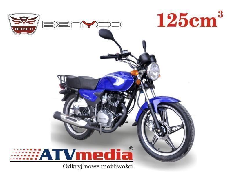 MOTOCYKL BENYCO RAPID 125 CC - DOSTAWA GRATIS !!!