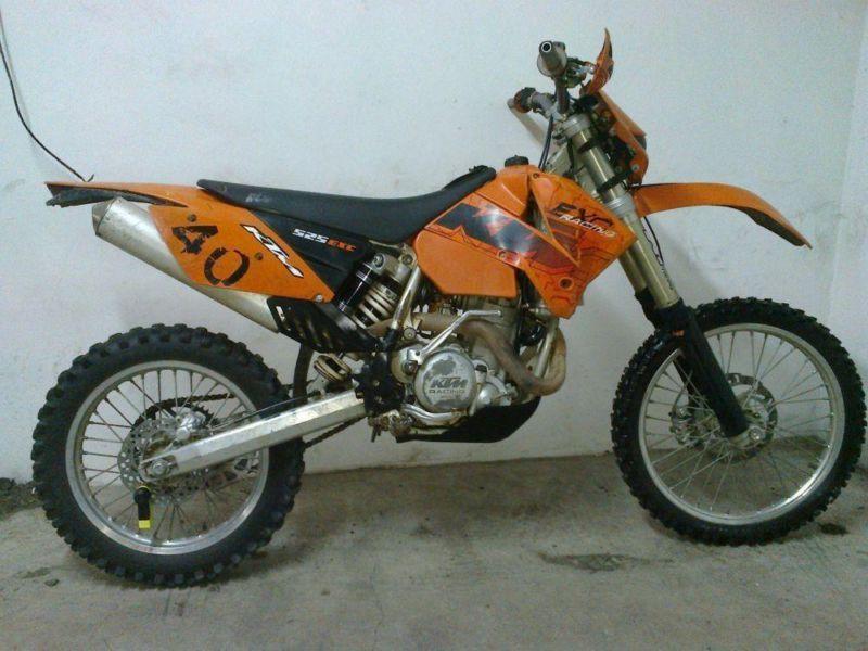 Zamienie KTM 525 EXC na samochód osobowy