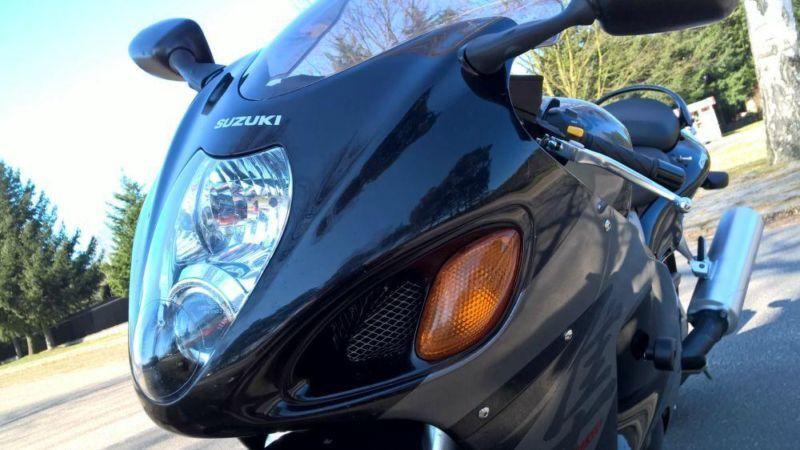 HAYABUSA GSX 1300 R wersja otwarta , bezwypadek , zarej.ubezp.