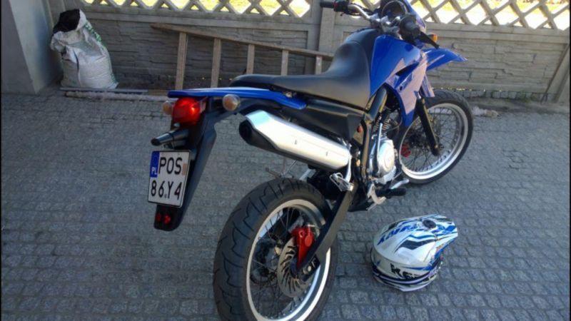 Yamaha Xt 125x Supermoto Idealny stan Jedyna taka wersja! GRATIS