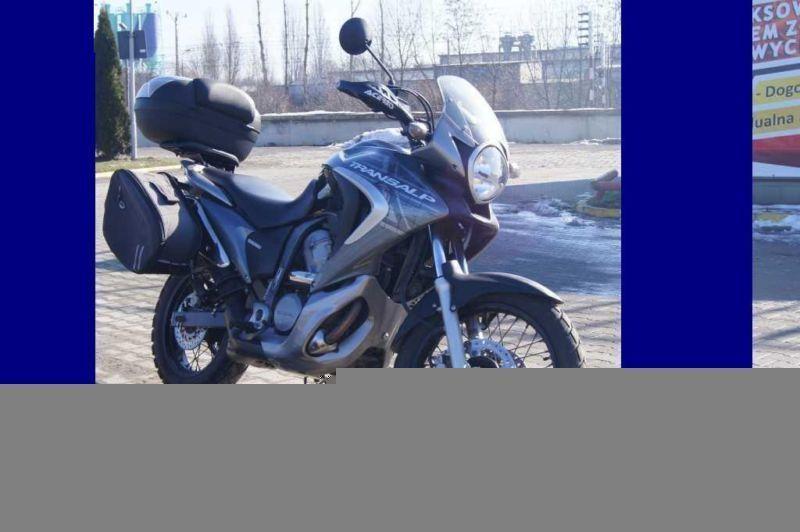 Honda Transalp XL 700 V + Kufer + Sakwy 2008 rok