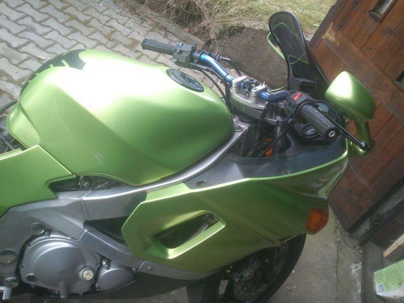 Kawasaki ZZR 600 Seledynowy gotowy do sezonu