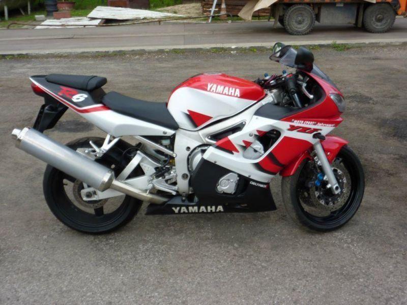 Niezwykła Czerwono-Biała Yamaha R6 2000 Rok Okazja!!