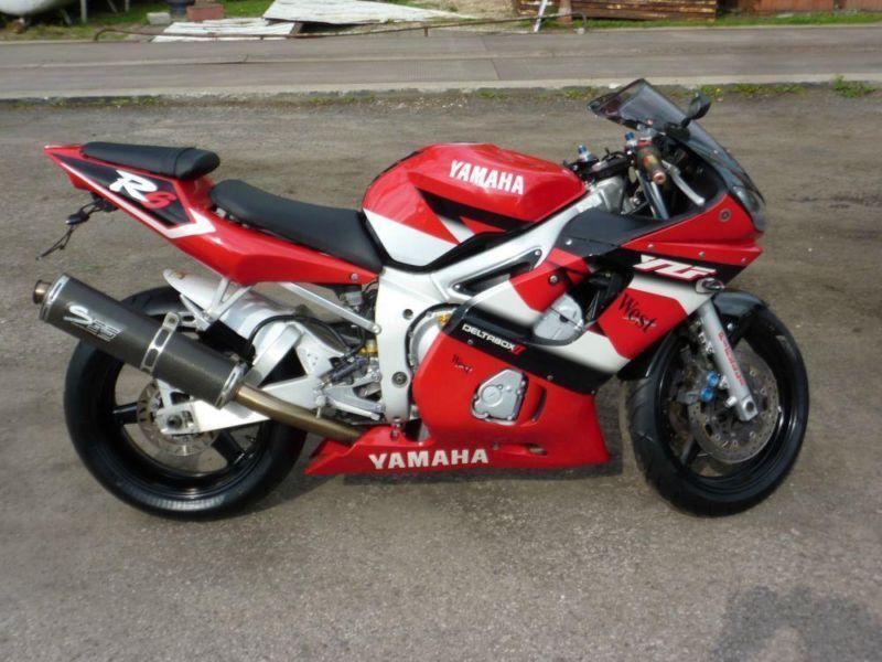 Piękna Czerwona Yamaha R6 2002 Rok Okazja!