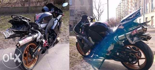 Kawasaki Ninja ZX zx10r 205km uszkodzony