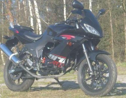 Motocykl ZIPP PRO 50 zarejestrowany tylko 600KM