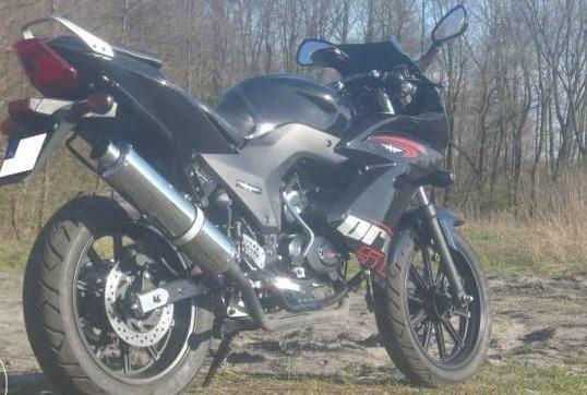 Motocykl ZIPP PRO 50 zarejestrowany tylko 600KM