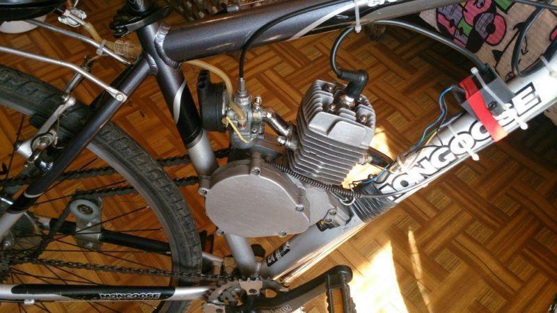 Rower z silnikiem - Motorower