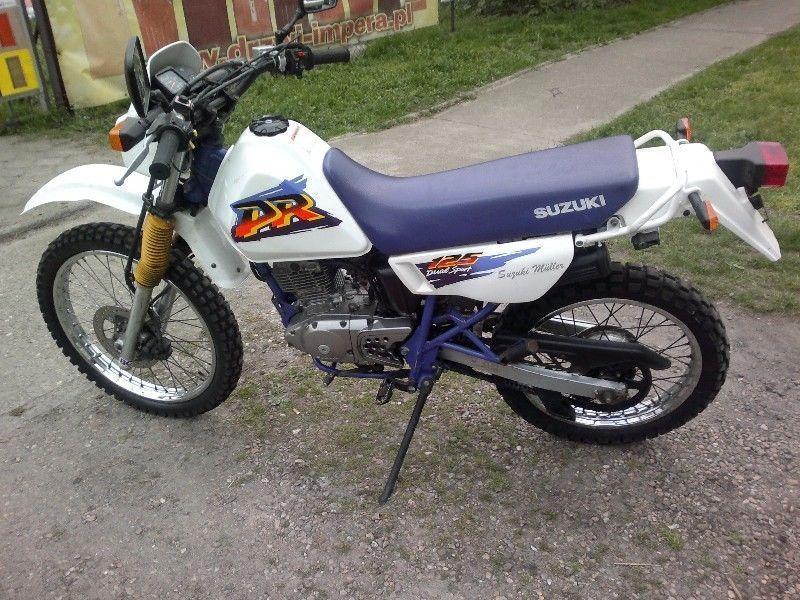 Motocykl Suzuki DR 125 Pierwszy wł w PL