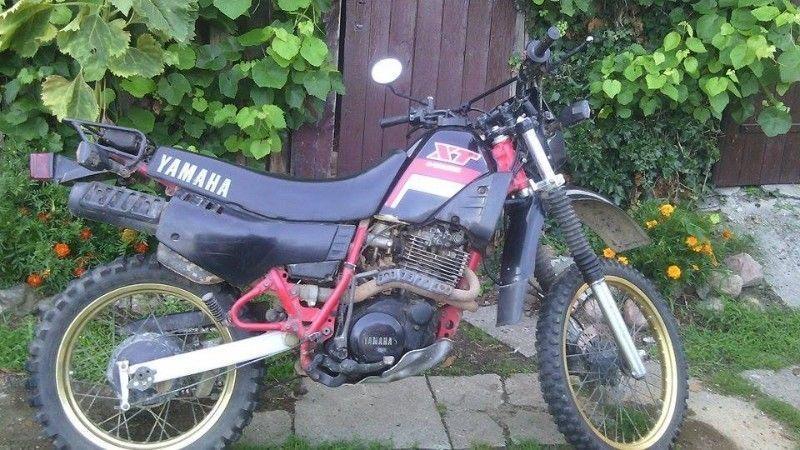 Yamaha XT 87r. zarejestrowana