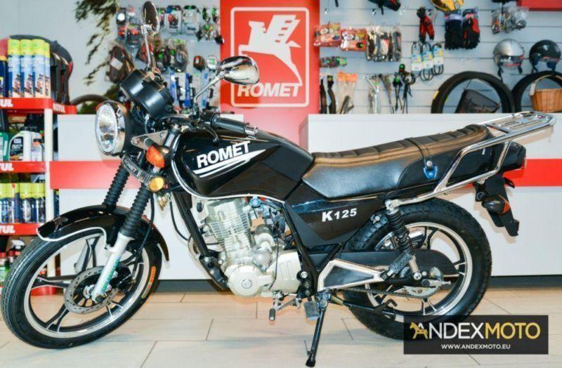 Motocykl Romet K125 na Kat.B Salon