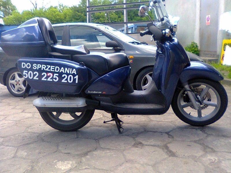 sprzedam lub zamienię Aprilia scarabeo150cc