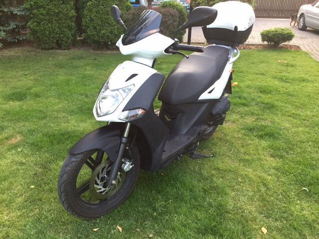 Kymco Agility City 50 2T '12 7800km biały faktura