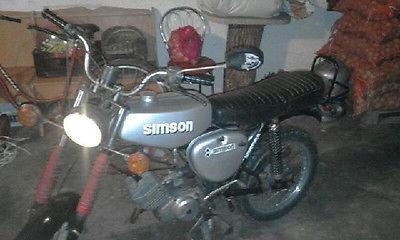 Simson motorower