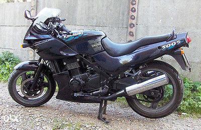 Kawasaki GPZ 500 EX ubezpieczony, zarejestrowany