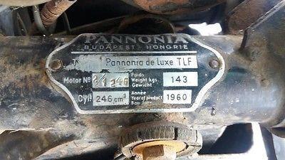 Motor zabytkowy Pannonia
