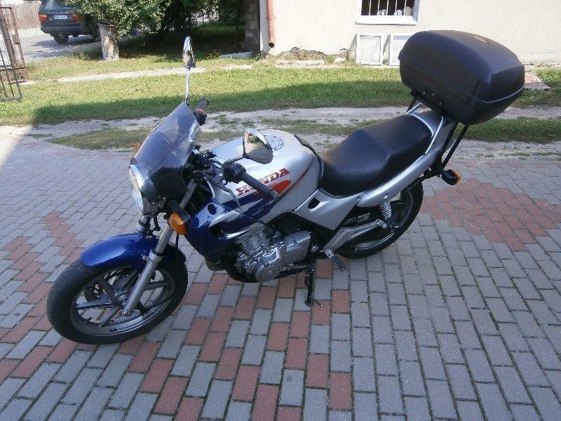 Honda CB 500, 1999r 59KM kufer