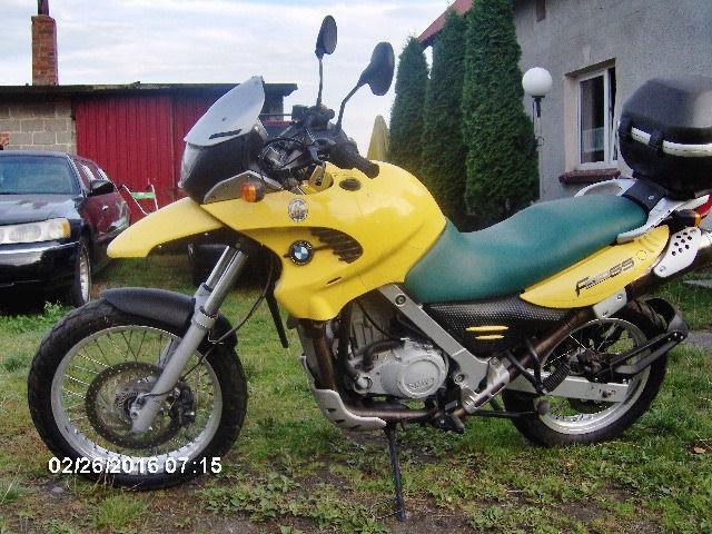 BMW GS 650 DACKAR model 2004 po liftingu