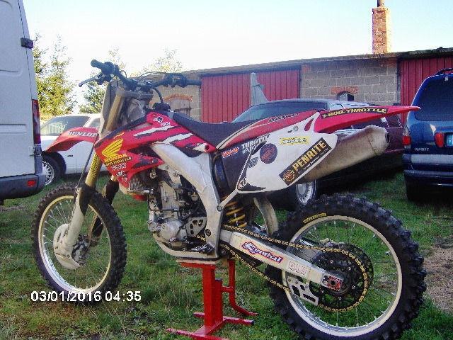 2005 Honda CRF 450 Zeta,Black BIRD,dId,PROTAPER,rENTHAL