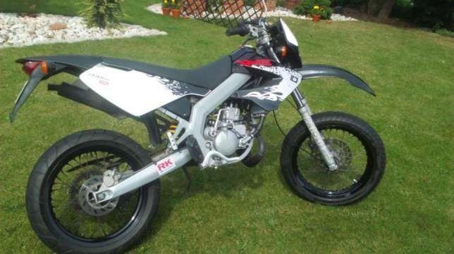 Gilera rcr 50 supermoto derbi senda ZAMIANA SPRZEDARZ