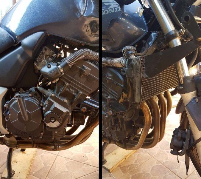 Honda CBF 600s motocykl uszkodzony nie fazer hornet bandit