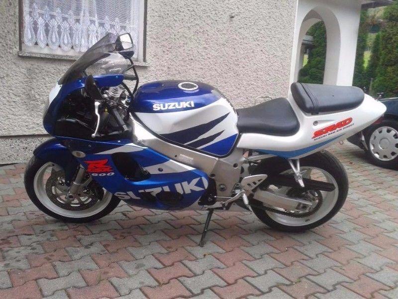 1998 Suzuki GSX-R . Zamiana