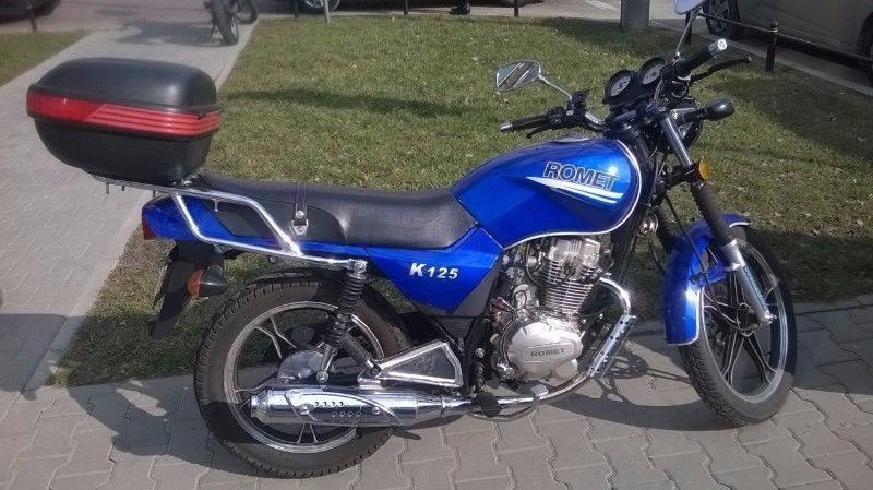 Motocykl Romet K125 - stan bardzo dobry