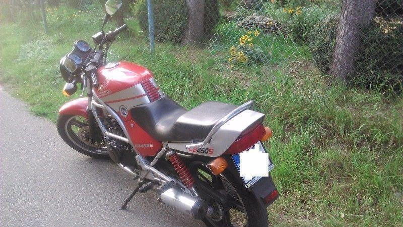 Honda Cb450s na kategorie A2, doinwestowana