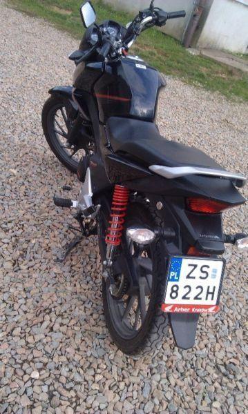 2016 Honda CB125F, ABSOLUTNIE BEZWYPADKOWA garażowana PL