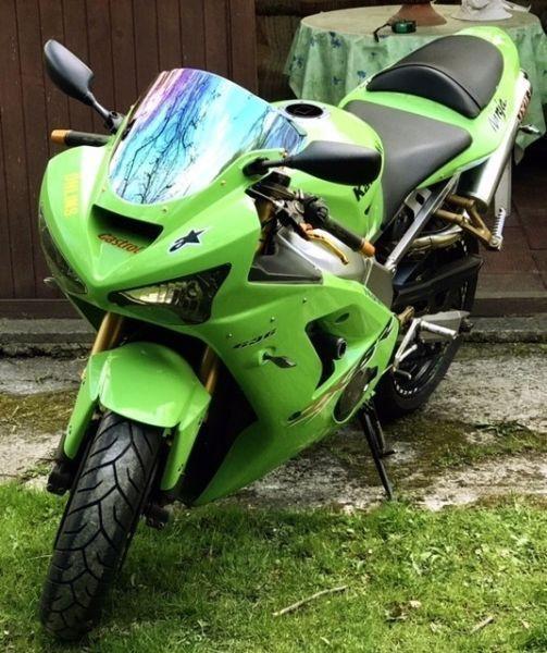 Kawasaki ZX6R 636 NINJA 2003 rok oryginalny przebieg IXIL Pirelli